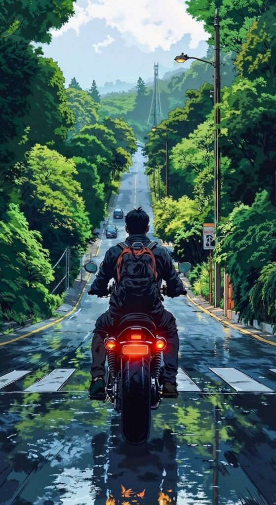 Ai Generated Bike Wallpaper