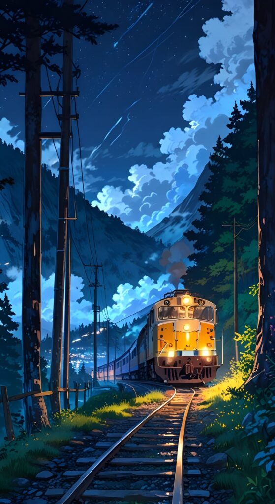 Anime Style Nature Wallpaper