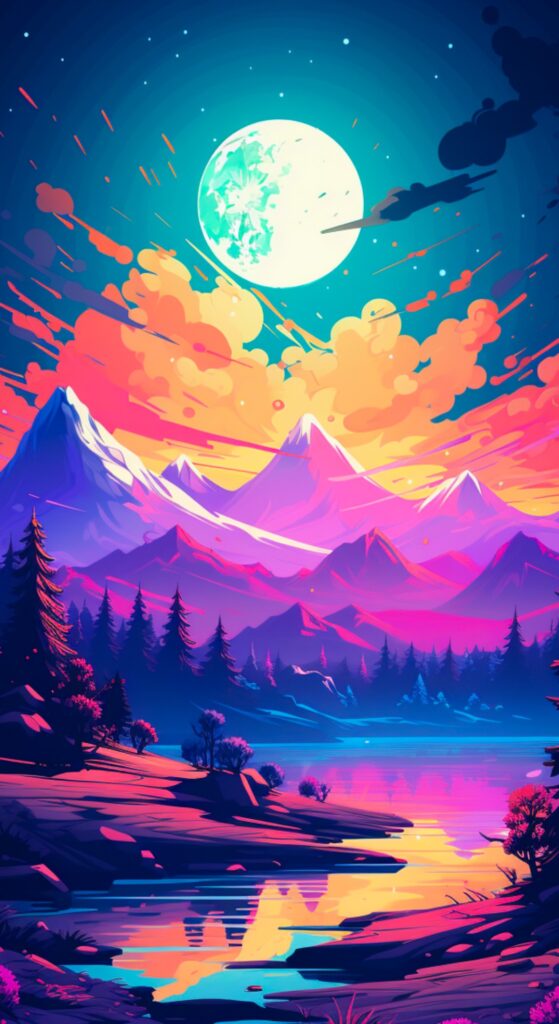 Colorfull Fantasy Art Wallpaper