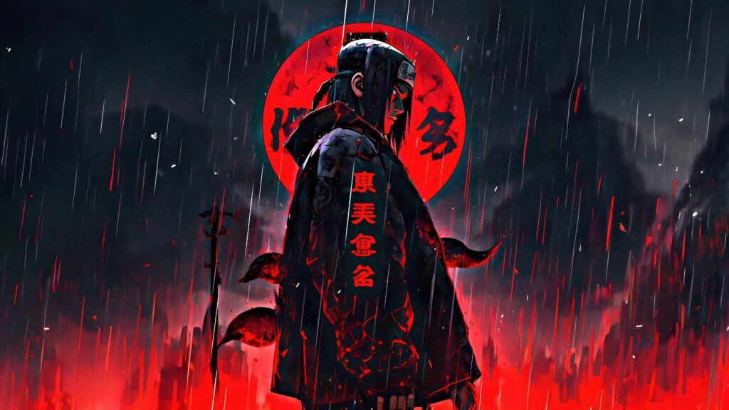 Cool Anime Itachi Uchiha Desktop Wallpaper