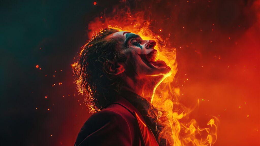 Evil Joker Smile Wallpaper
