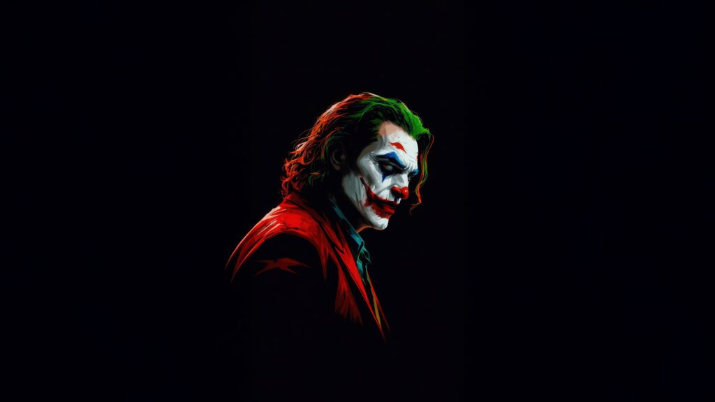 Joker Dark Black Wallpaper
