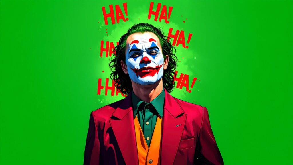 Joker HA HA HA Wallpaper