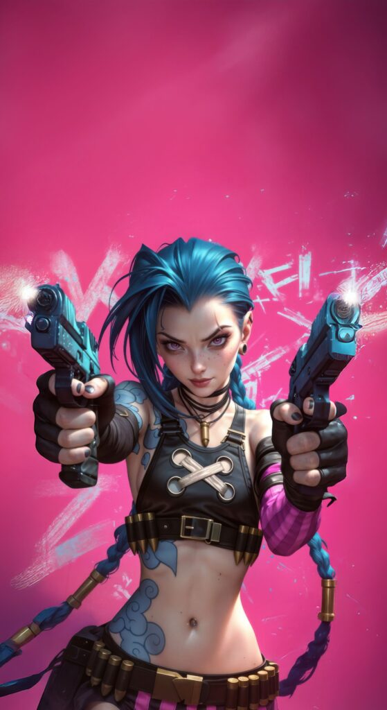 League of Legends Jinx Wallpaper