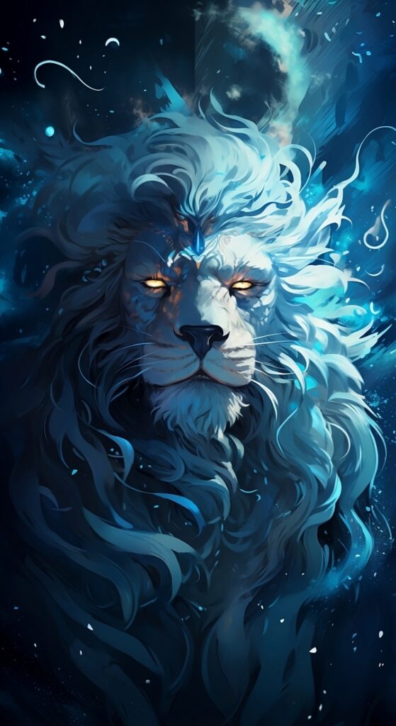 Lion Art Wallpaper