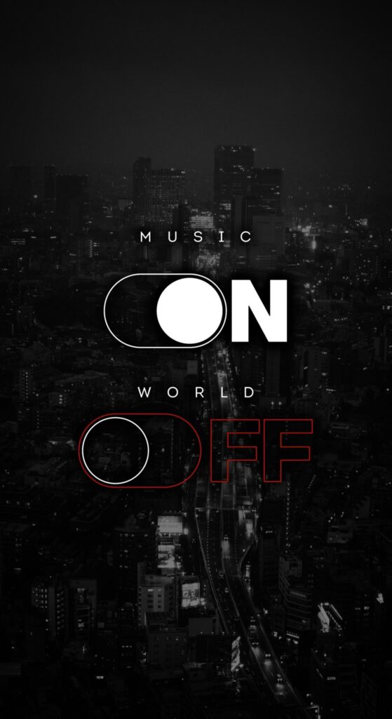 Music On Off Wallpaper