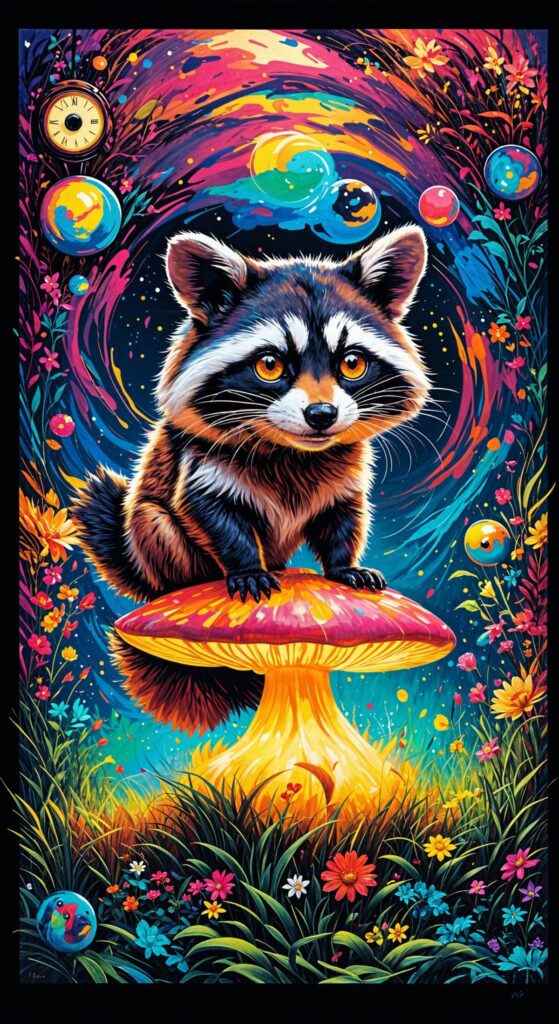 Raccon Ai Wallpaper