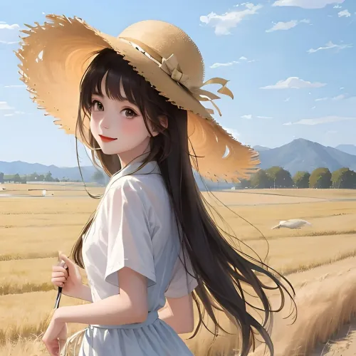 beautiful anime girl profile pic