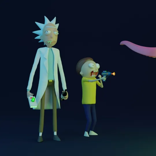 rick and morty avatar dp