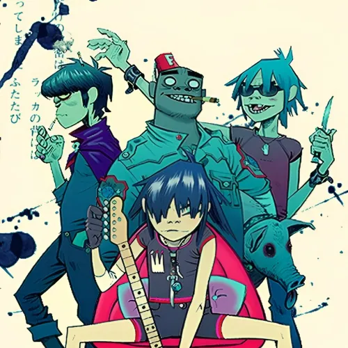 gorillaz profile pic