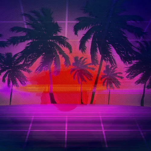 thumb for Artistic Vaporwave Profile Picture