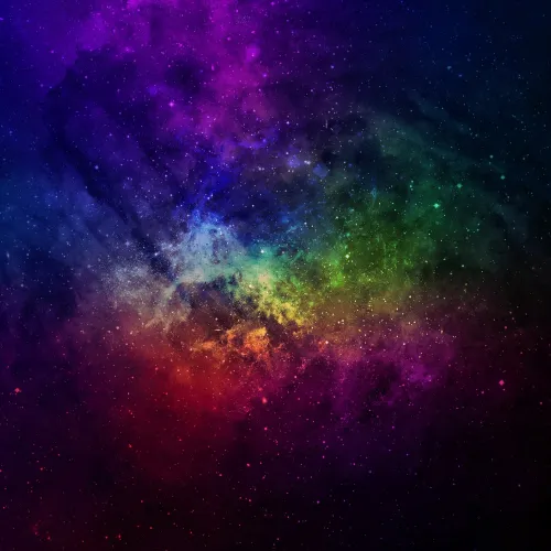 colorful space hd dp