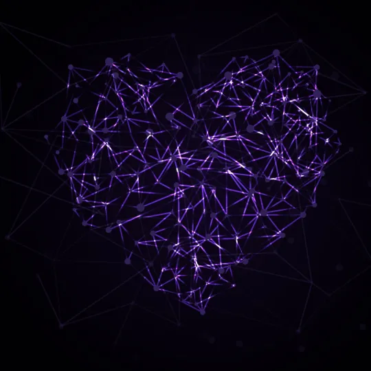 purple heart dp