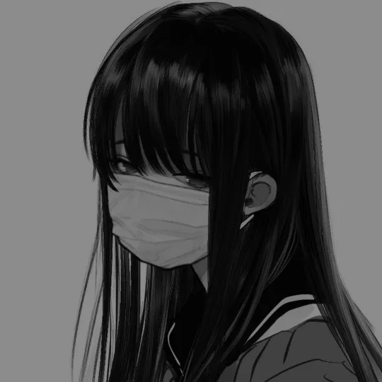 sad anime girl dp
