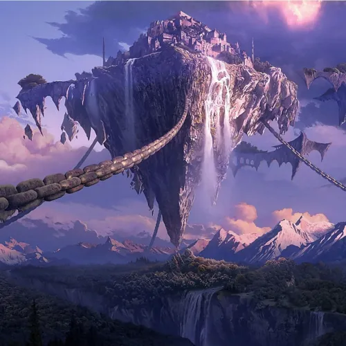 fantasy landscape profile picture