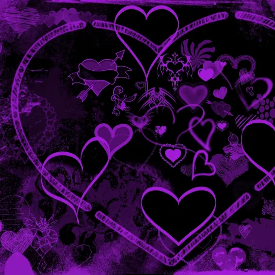 purple heart pfp
