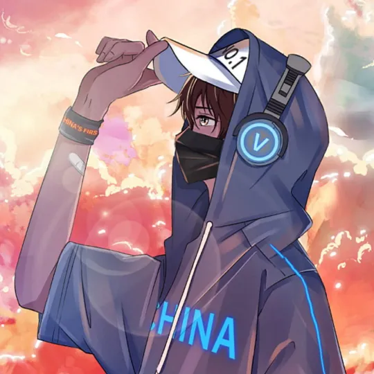 hoodie anime boy pfp