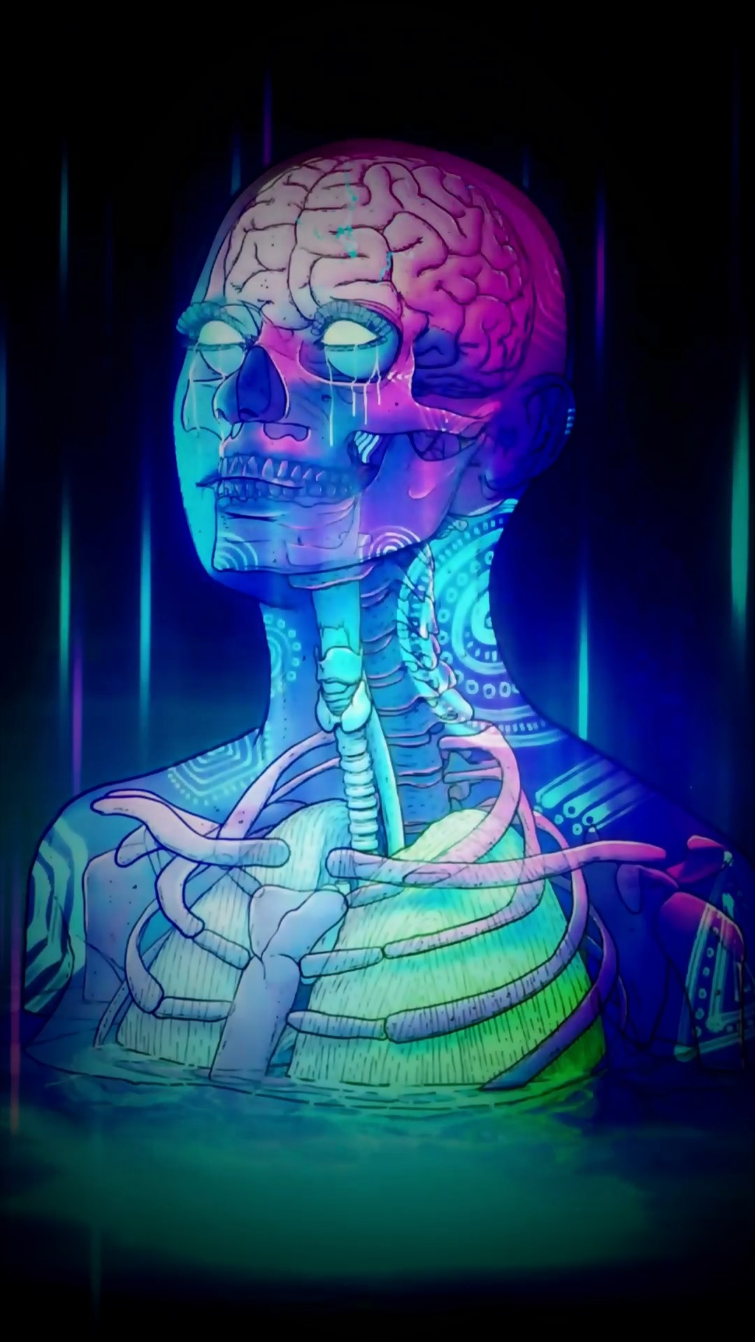 thumb for Digital Ai Art Skull