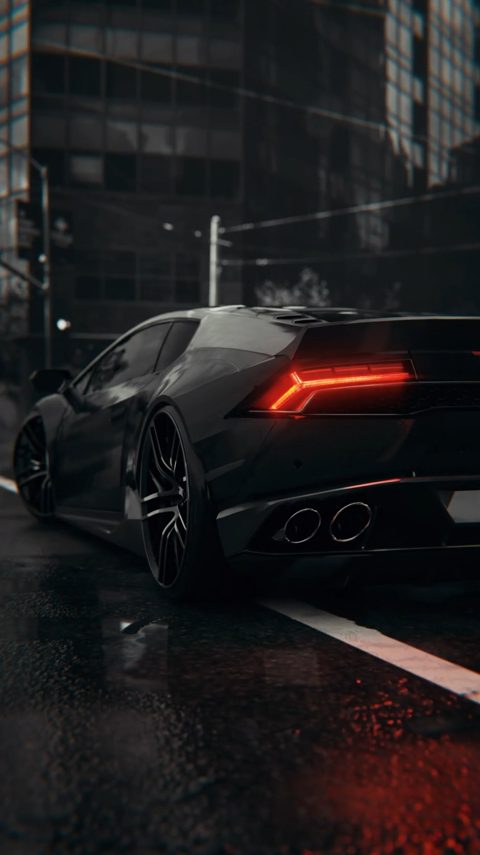 thumb for Black Lamborghini Huracn Live Wallpaper
