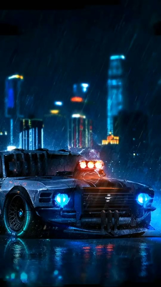 thumb for Ford Mustang Cyberpunk Live Wallpaper
