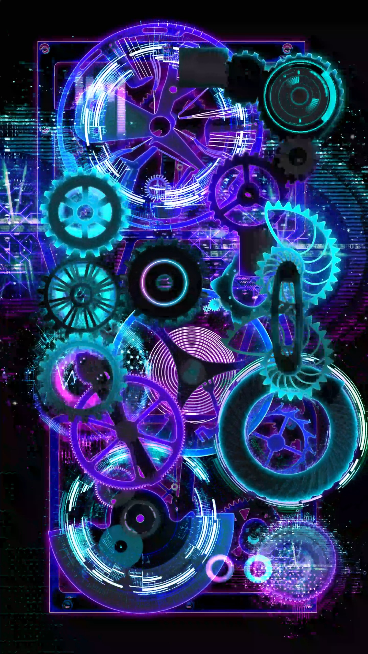 thumb for Abstract Futuristic Mechanism Live Wallpaper