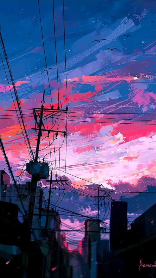hd anime landscape wallpaper