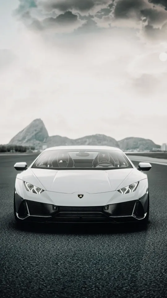 thumb for White Lamborghini Home Screen Wallpaper