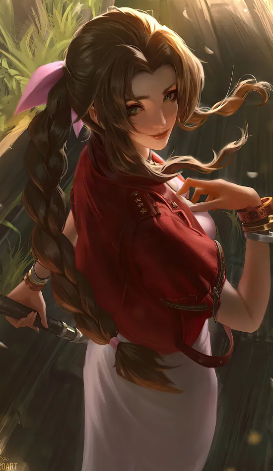 thumb for Aerith Gainsborough Game Wallpaper