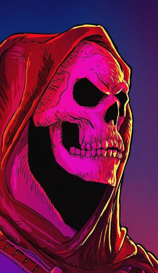 thumb for Colorful Skull Wallpaper