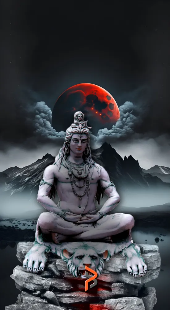 lord shiva meditation wallpaper 1