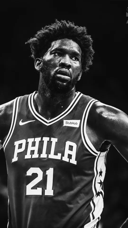 thumb for Joel Embiid Dark Black Wallpaper