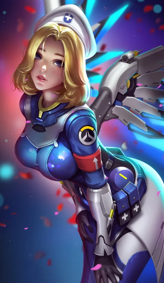 thumb for Mercy Overwatch Game Wallpaper