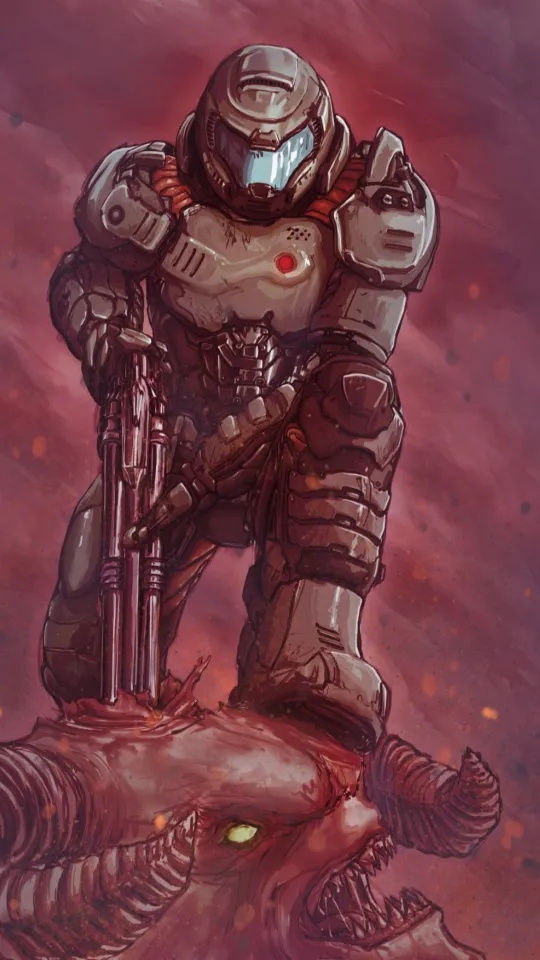 thumb for Doomguy Android Wallpaper