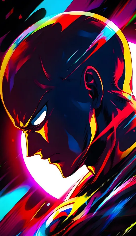 thumb for One Punch Man Neon Wallpaper