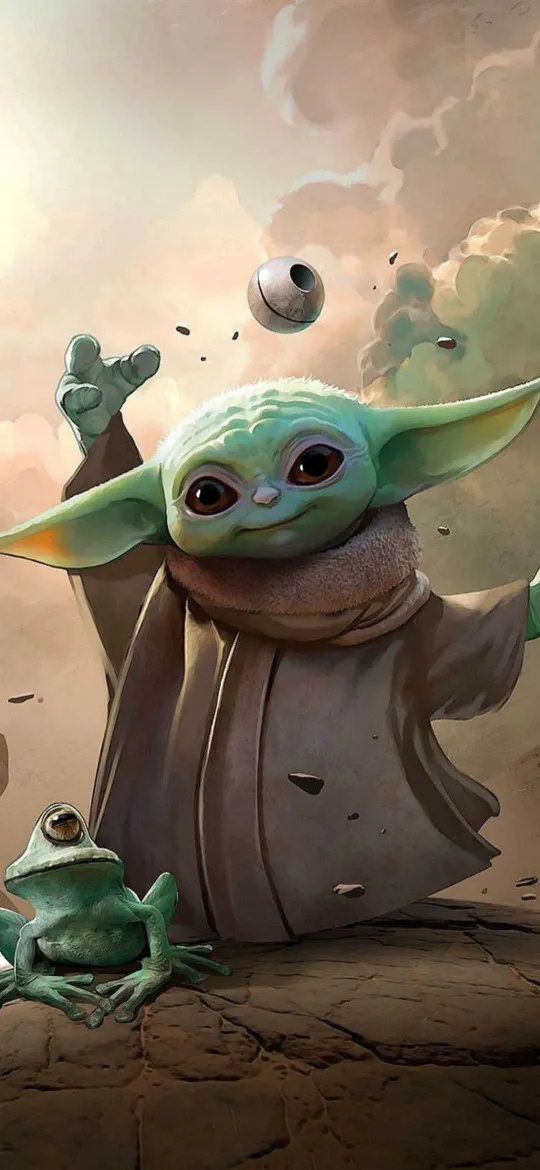 thumb for Cool Baby Yoda Wallpaper