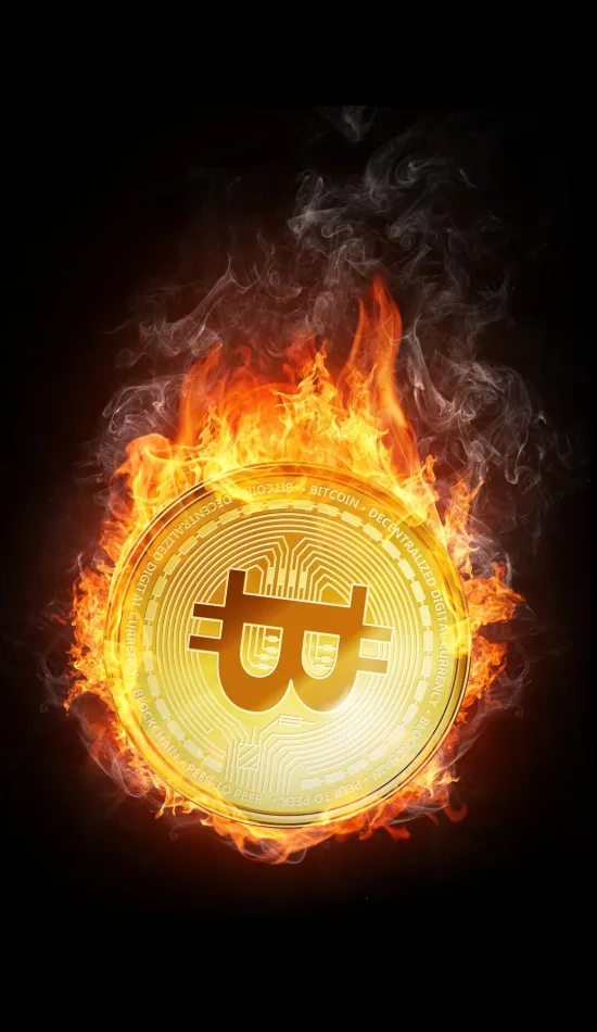 thumb for Bitcoin Logo Wallpaper