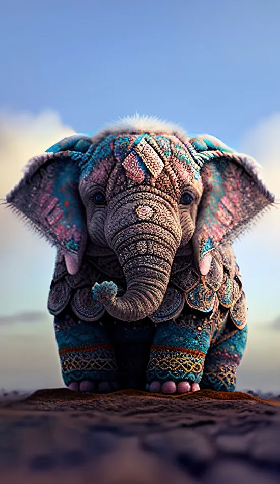 baby elephant wallpaper