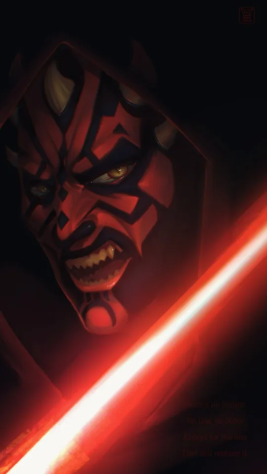 thumb for Darth Maul Lock Screen Wallpaper