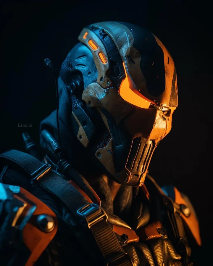 deathstroke neon wallpaper