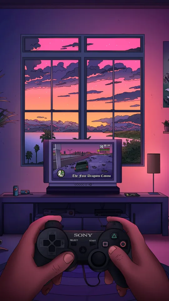 90s childhood gaming wallpaper