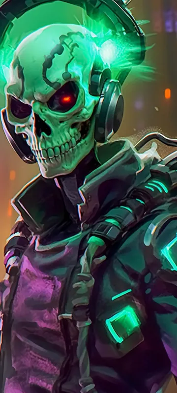 cool skull ghosts wallpaper