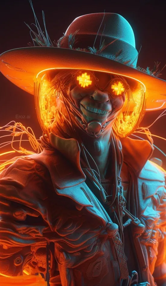 scarecrow 4k wallpaper