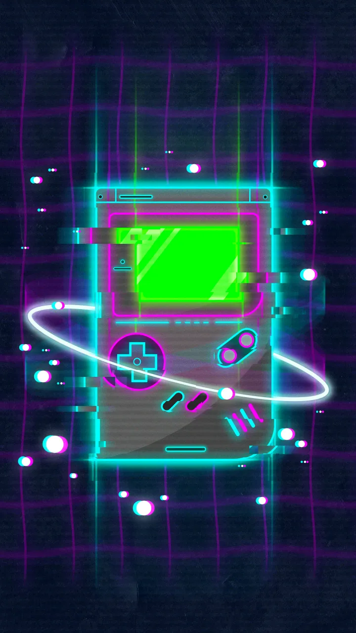 thumb for Neon Cyber Gaming Wallpaper