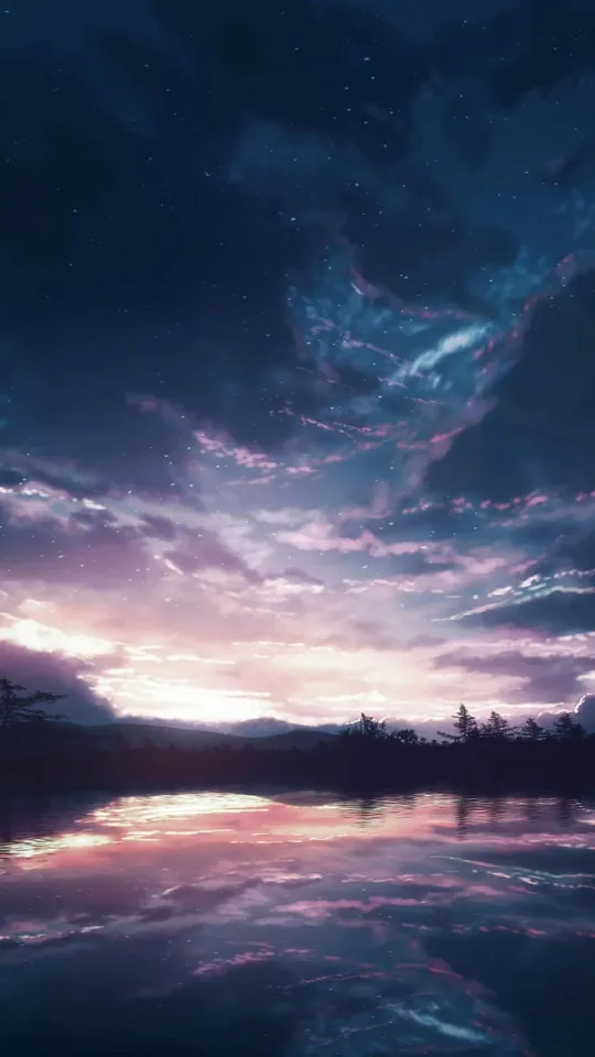 anime landscape aesthetic wallpaper