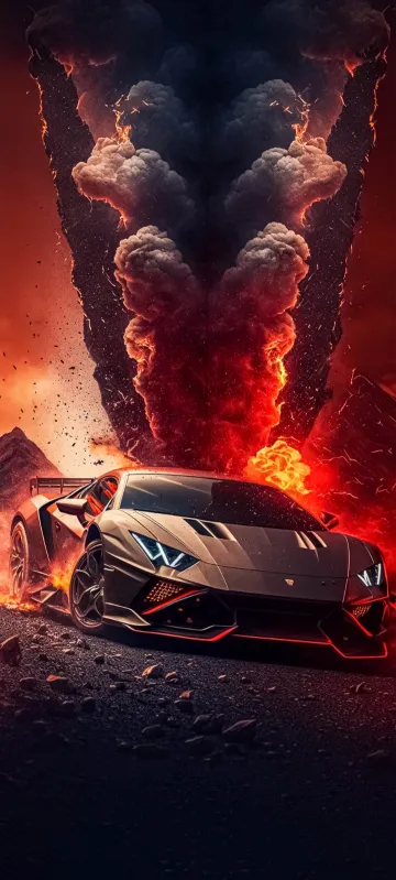 thumb for Lamborghini Aventador Fire Wallpaper