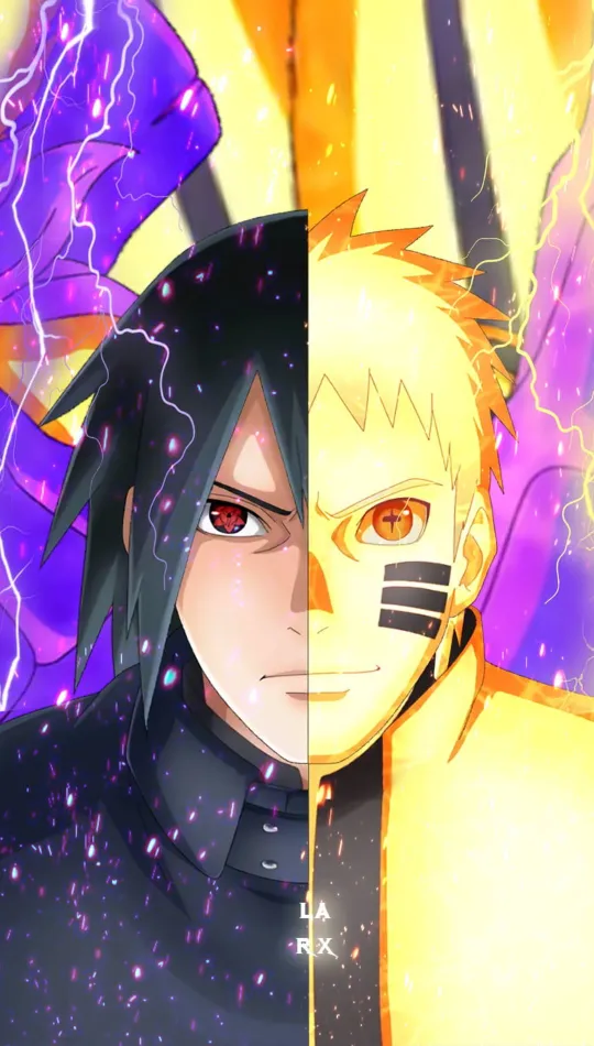 naruto vs sasuke iphone wallpaper