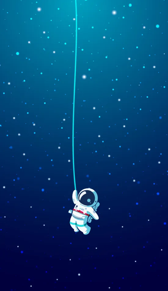 thumb for Astronaut Rope Wallpaper