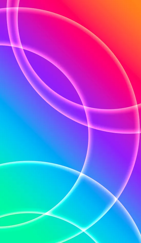 thumb for Multiple Circles Colorful Wallpaper