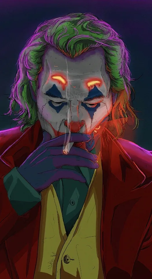 thumb for Joker Neon Wallpaper