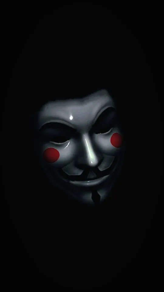 4k anonymous mask wallpaper for android